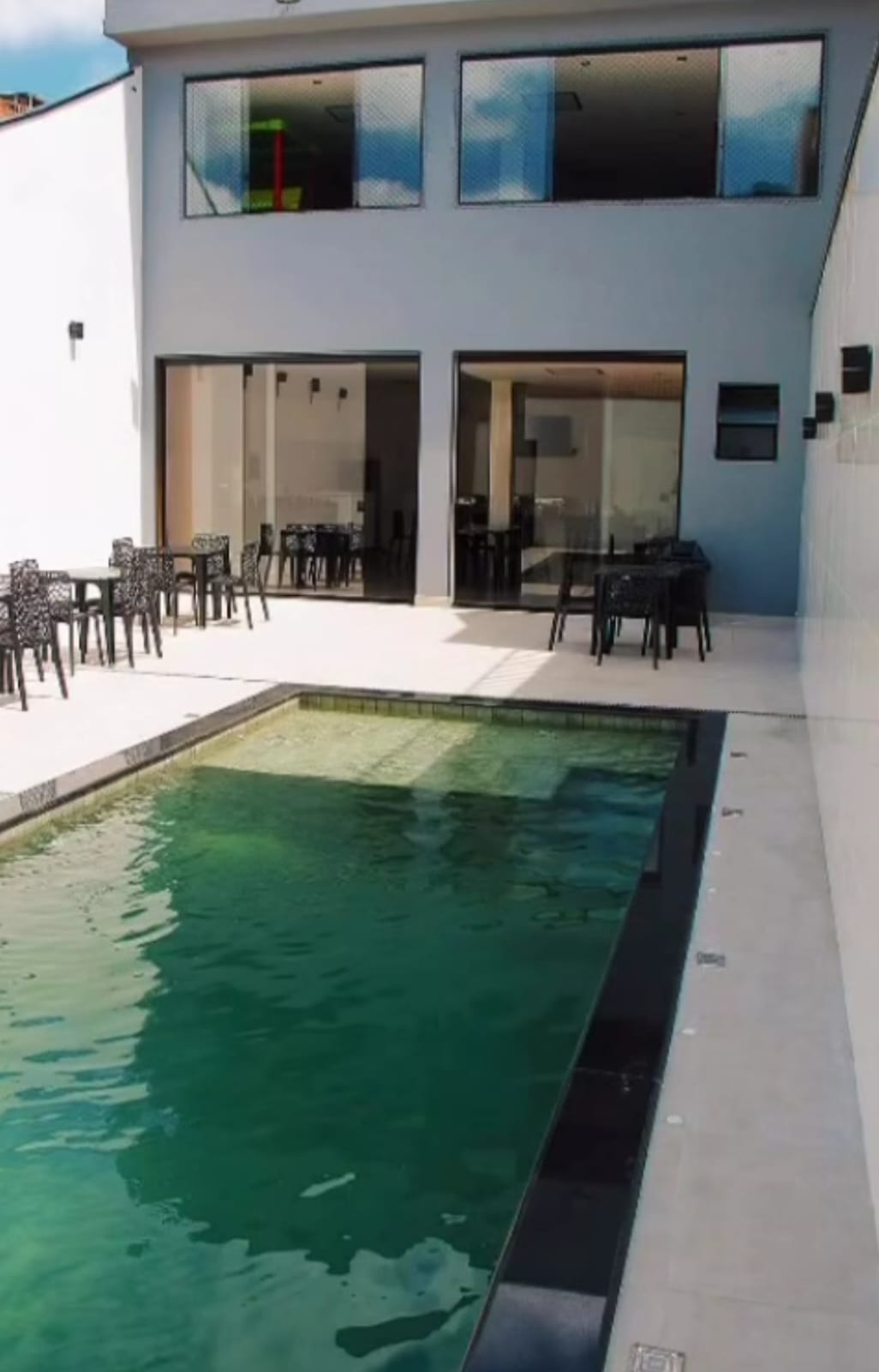 Área de churrasco